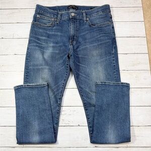 J.Crew Mercantile Slim Jeans Mens 33x30 Blue Stretch Denim